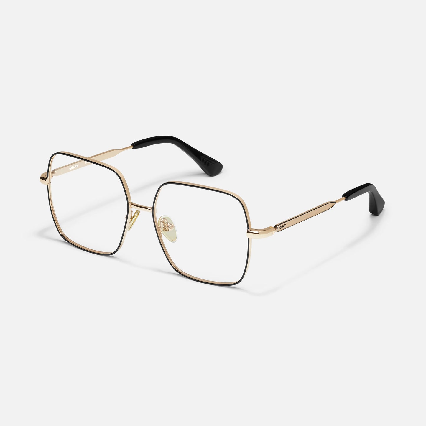 LOOK IT UP - Gold & Black Enamel