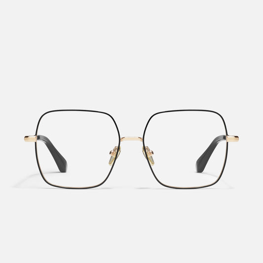 LOOK IT UP - Gold & Black Enamel